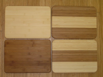Bamboo cutting boards
