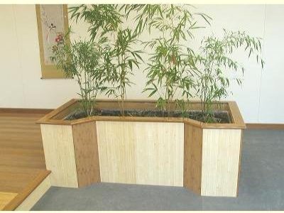 bamboo wainscoting